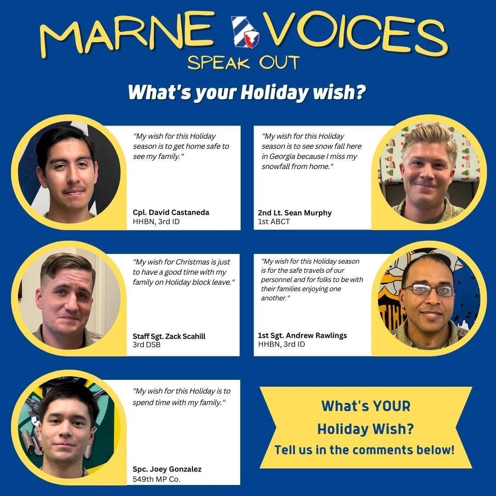 Marne Voice- What is your holiday wish?
