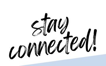 Stay connected pop-up banner