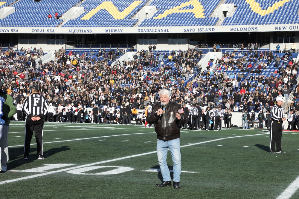 Baltimore Marines showcase at 2022 Military Bowl