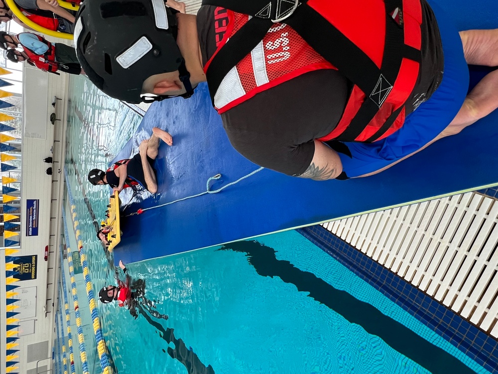 STA Manistee Ice Rescue Training