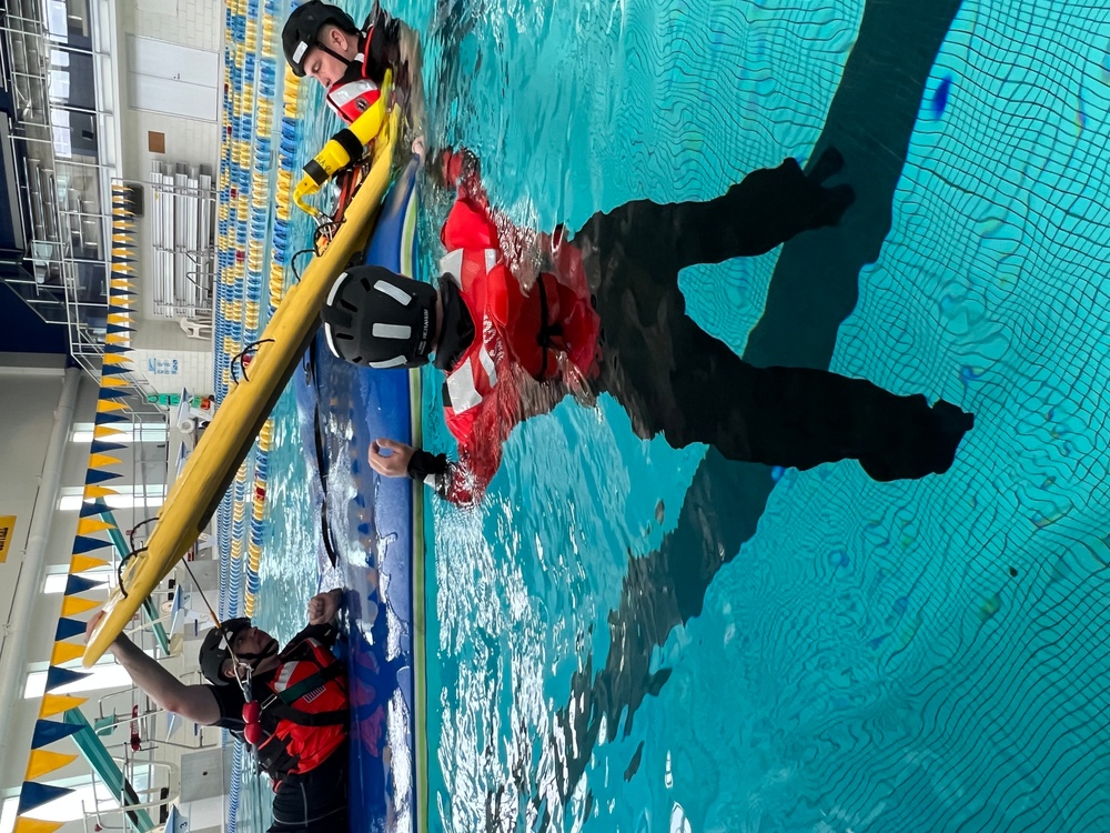 STA Manistee Ice Rescue Training