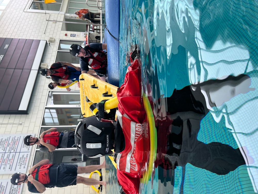 STA Manistee Ice Rescue Training