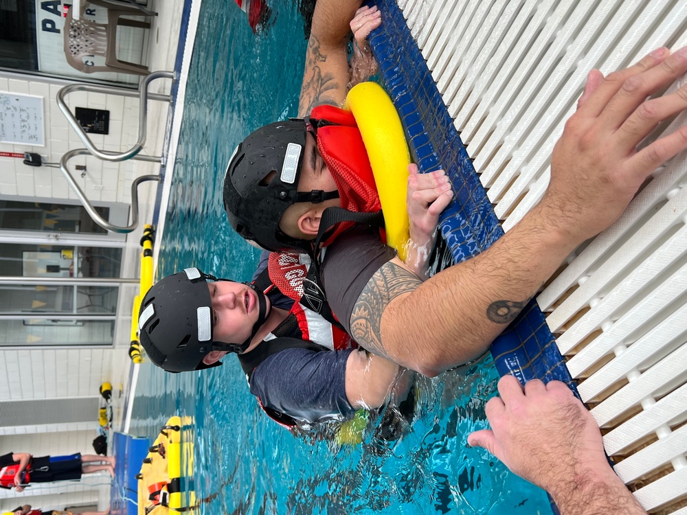 STA Manistee Ice Rescue Training