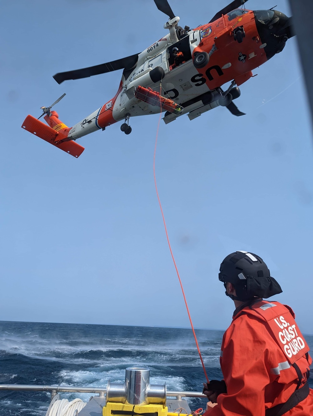 Helo Exercises between STA Manistee and AIRSTA Traverse City