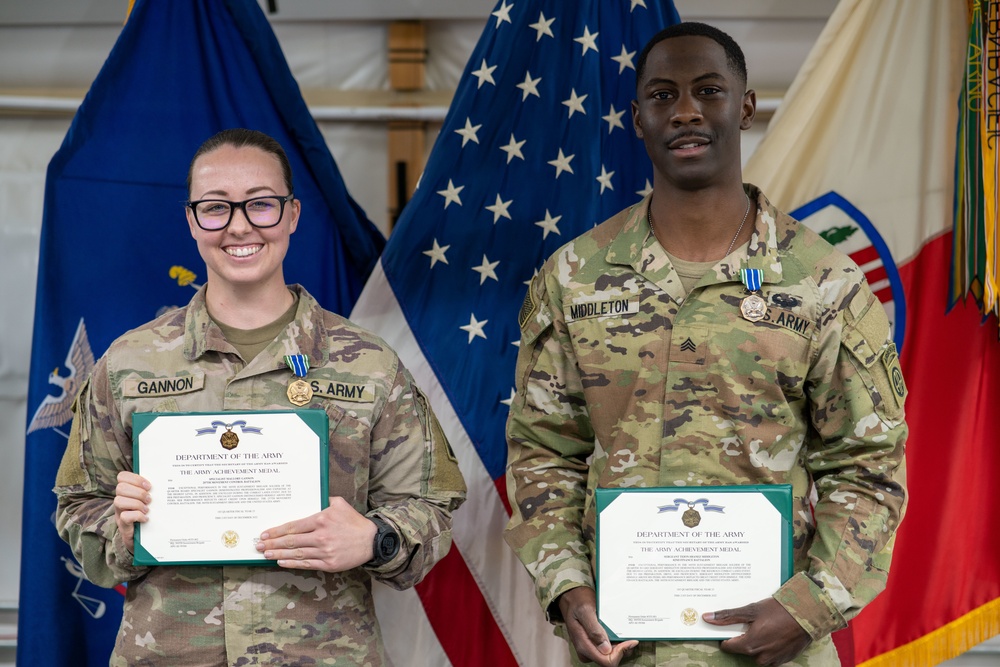 369th Sustainment Brigade NCO and Soldier of the Quarter (Q1)