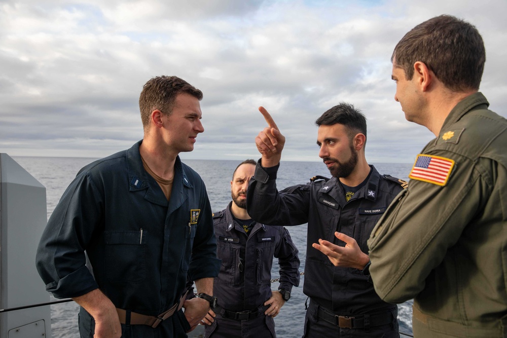 USS Leyte Gulf (CG 55) Daily Operations