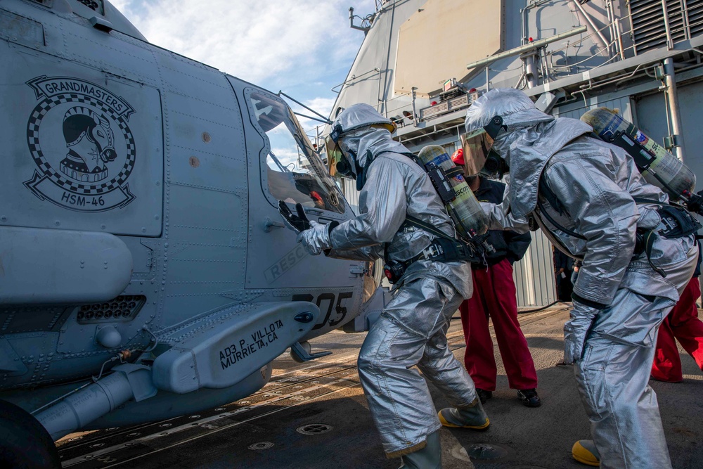 USS Leyte Gulf (CG 55) Daily Operations