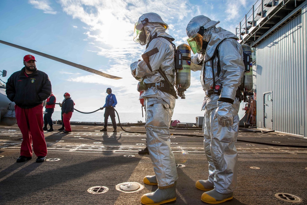 USS Leyte Gulf (CG 55) Daily Operations