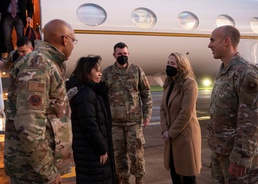 CSAF, spouse visit RAF Mildenhall, discuss Air Force future, taking care of Airmen and families