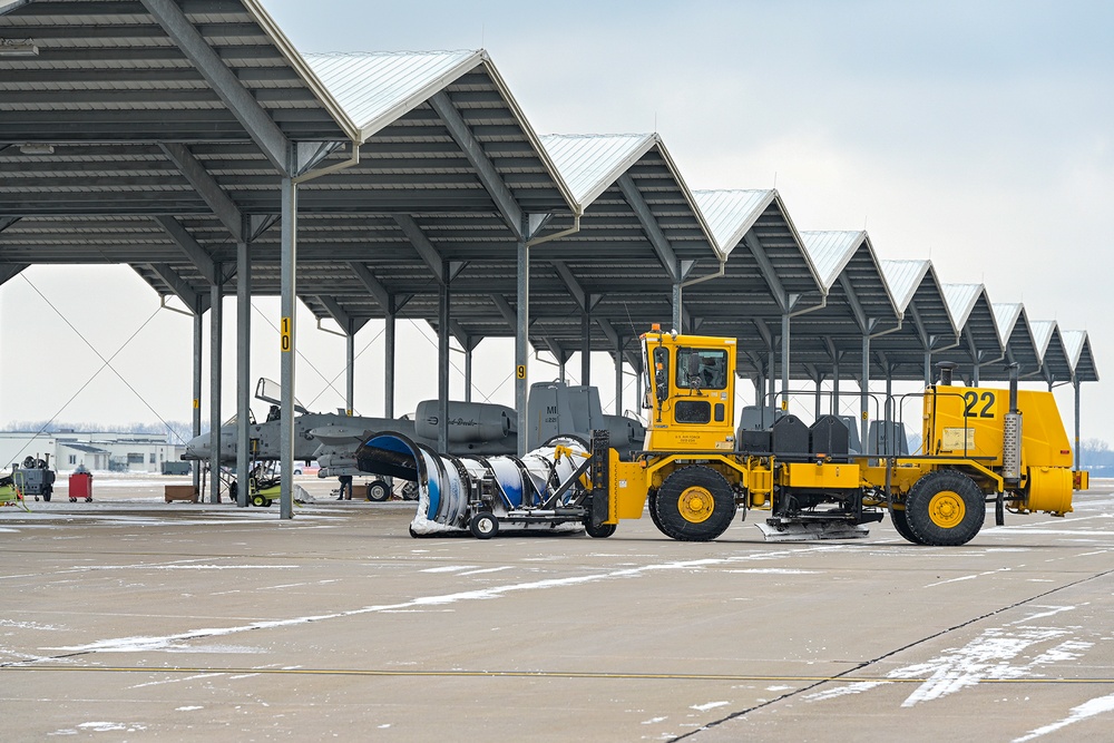127th Wing stands ready after inclement weather