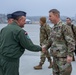 U.S. Army Chief of Staff and Sergeant Major of the Army Visit Soldiers at 33rd Air Base Poland