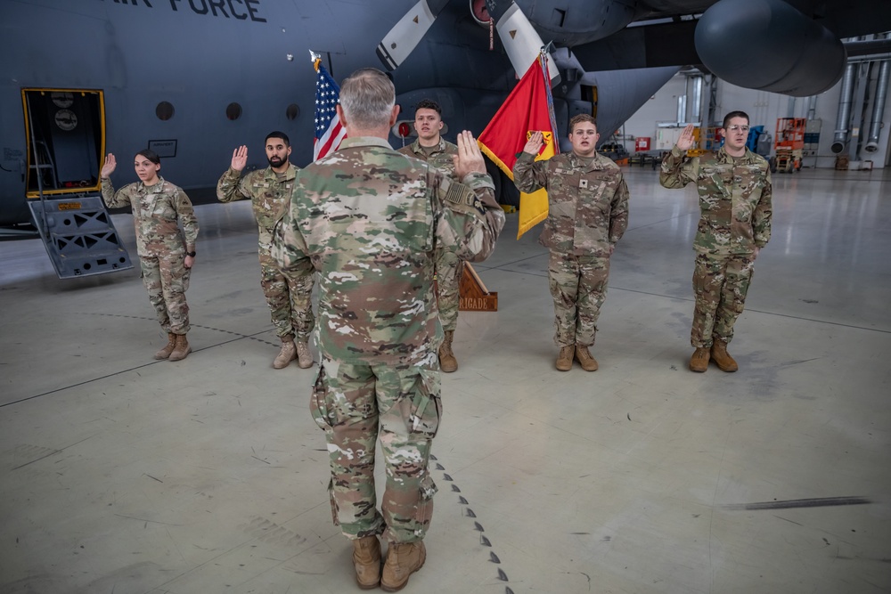 U.S. Army Chief of Staff and Sergeant Major of the Army Visit Soldiers at 33rd Air Base Poland