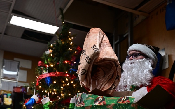Holiday celebrations on USCGC Spencer (WMEC 905)