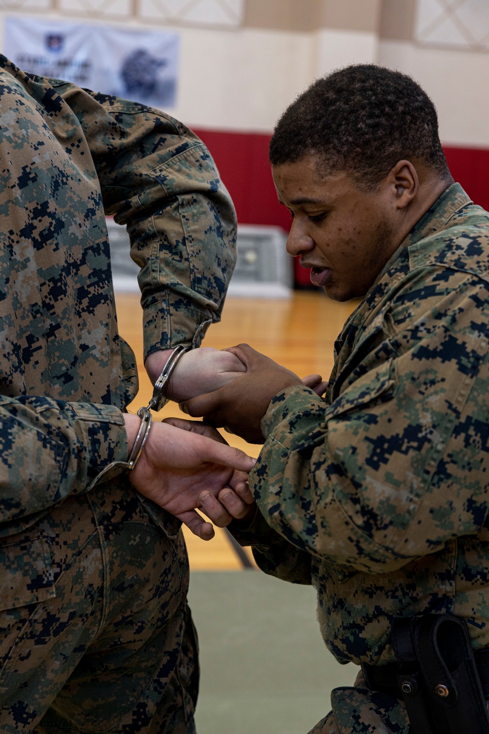 Camp Mujuk Marines earn their OC spray qualification