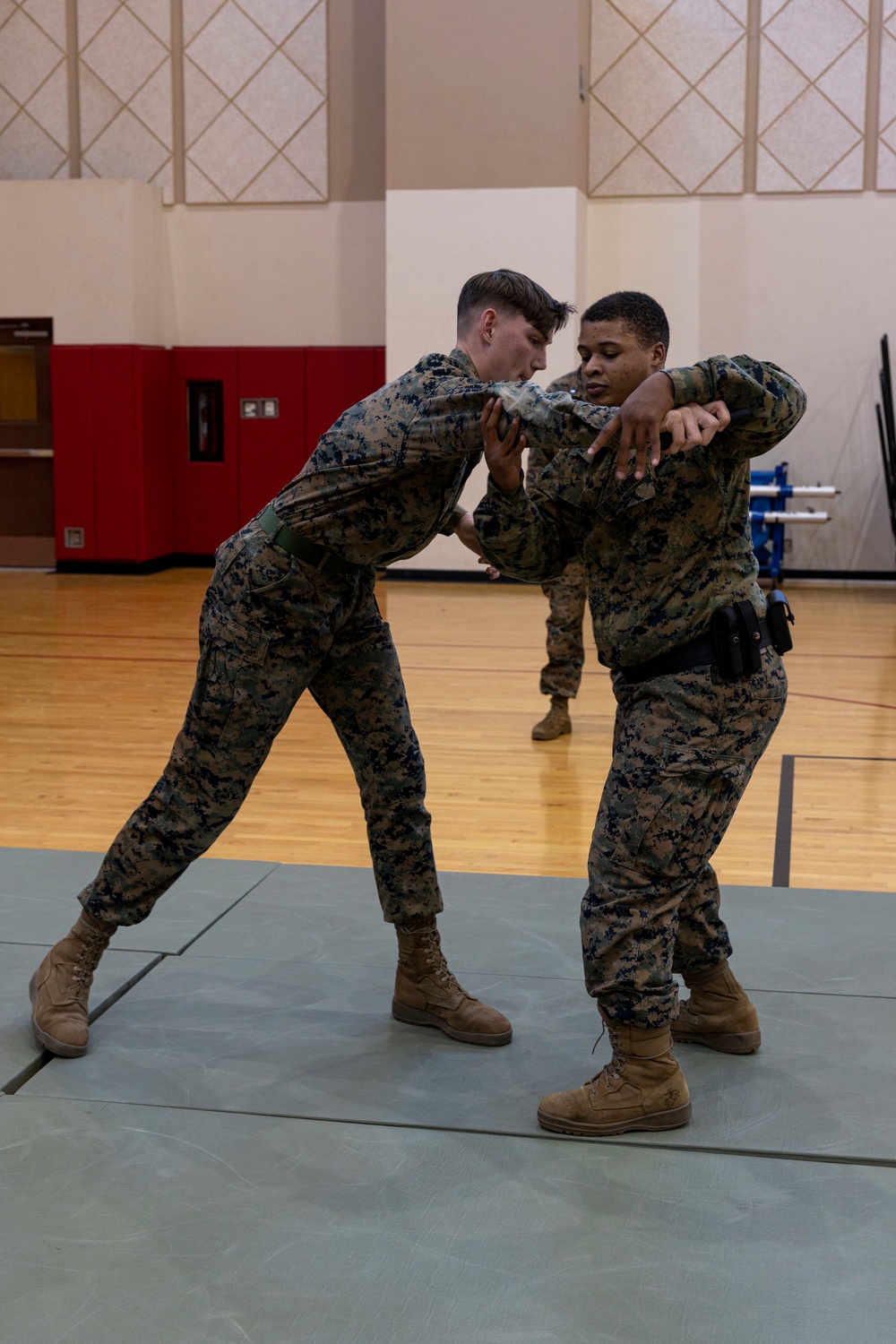 Camp Mujuk Marines earn their OC spray qualification