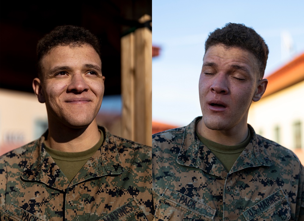 Camp Mujuk Marines earn their OC spray qualification