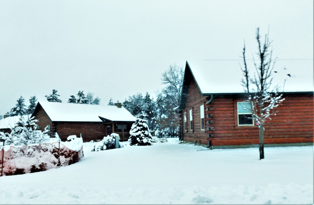 Cabins available year-round at Fort McCoy's Pine View Campground in Pine View Recreation Area