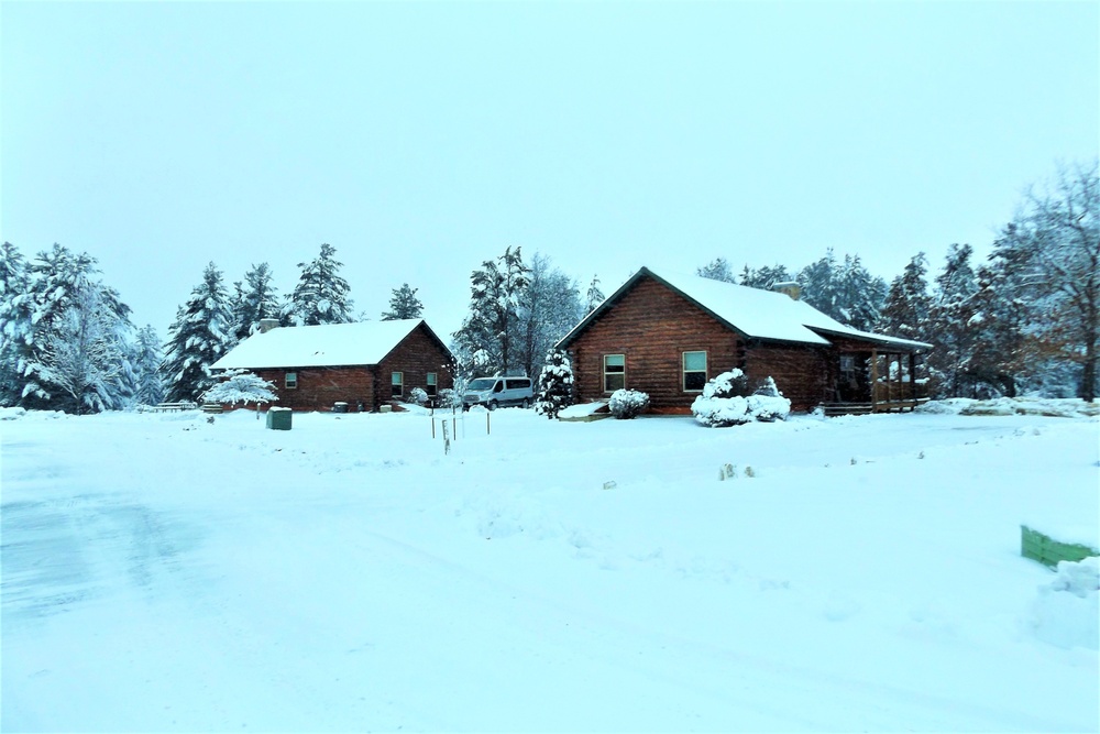 Cabins available year-round at Fort McCoy's Pine View Campground in Pine View Recreation Area