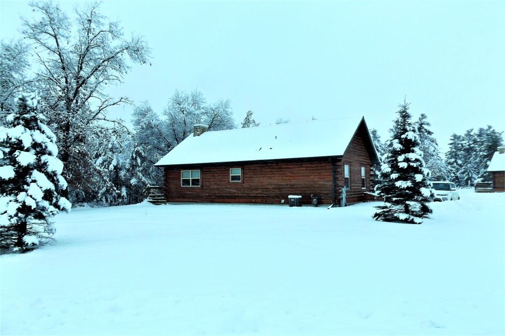 Cabins available year-round at Fort McCoy's Pine View Campground in Pine View Recreation Area