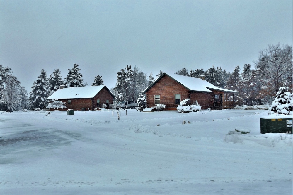 Cabins available year-round at Fort McCoy's Pine View Campground in Pine View Recreation Area