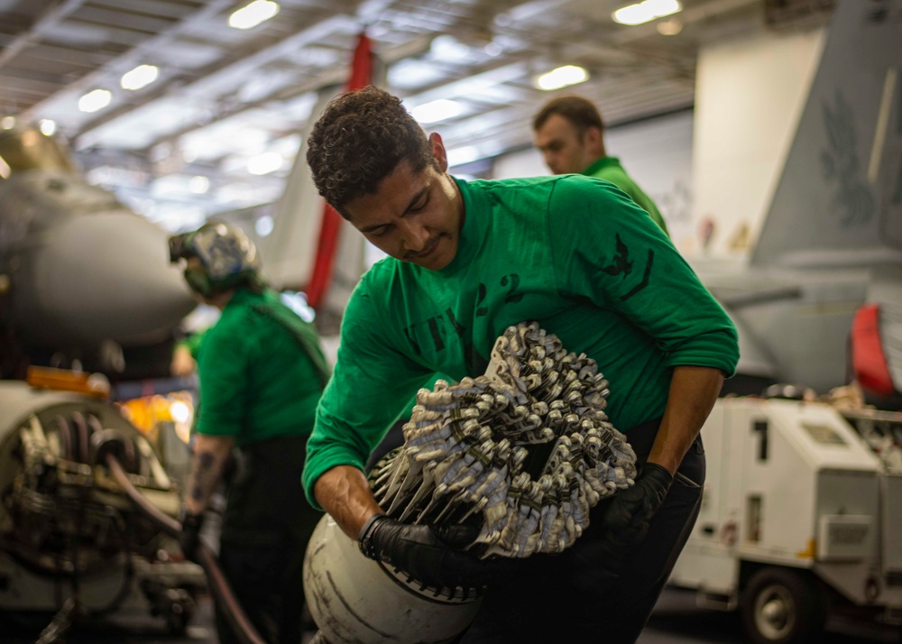 Sailors Conduct Maintenance On Refueling System