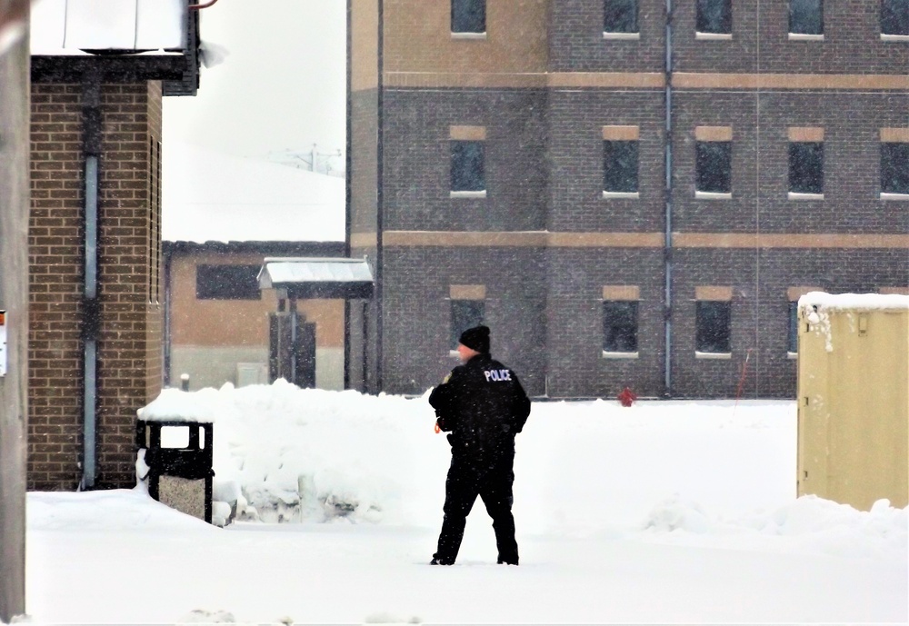 Fort McCoy Police practice response to alarm