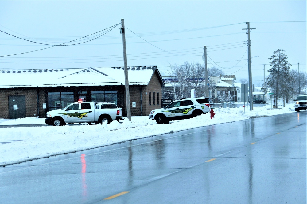 Fort McCoy Police practice response to alarm