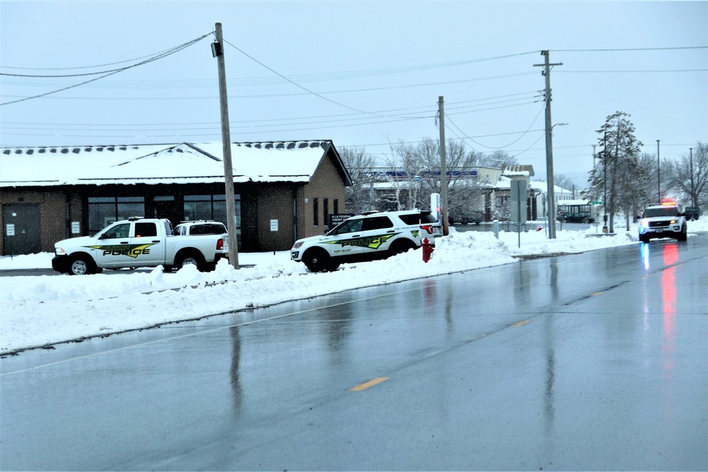 Fort McCoy Police practice response to alarm