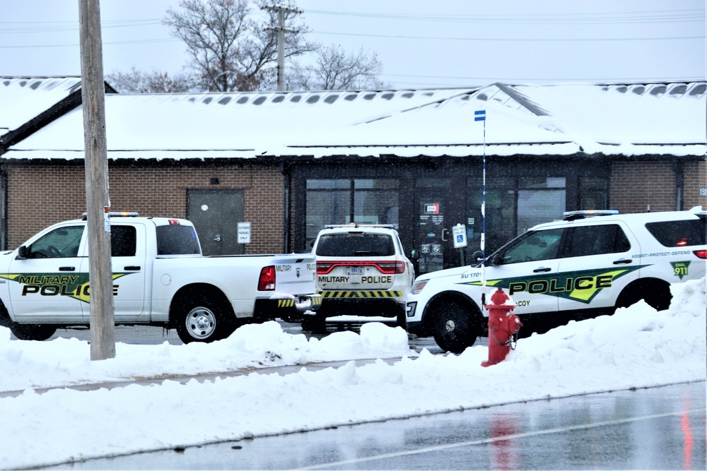 Fort McCoy Police practice response to alarm