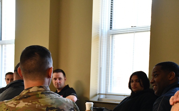 Soldiers from the Headquarters Battalion at Joint Base Myer-Henderson Hall candidly discuss issues they and their fellow Soldiers face