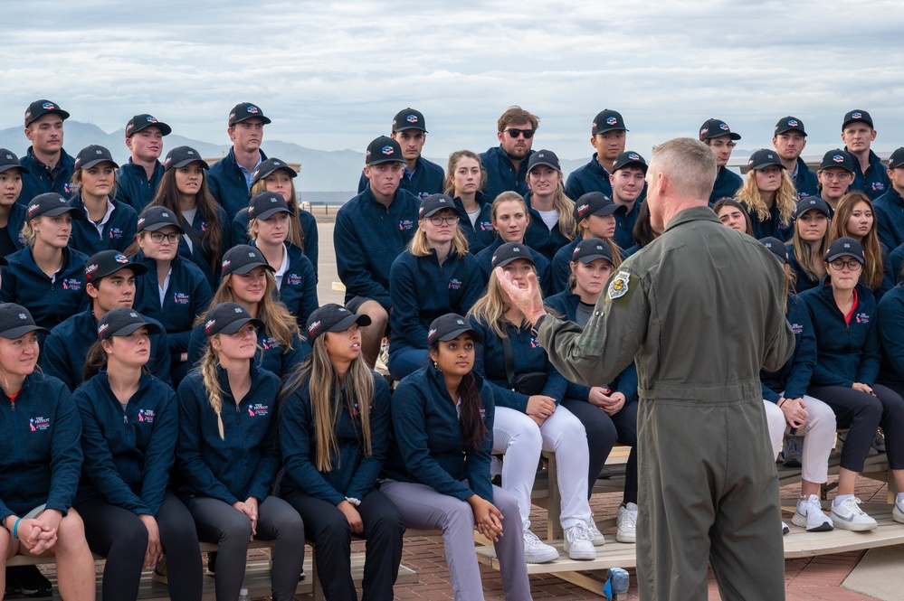 Luke AFB hosts All-American golfers