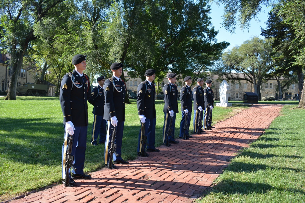 Fort Riley 9-11 commemoration ceremony