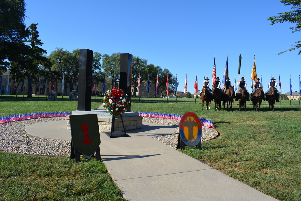 Fort Riley 9-11 commemoration ceremony