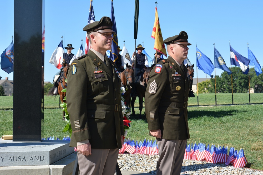 Fort Riley 9-11 commemoration ceremony