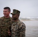 First Marine Corps District awards, reenlists Sgt. Kokou D. Adjogble