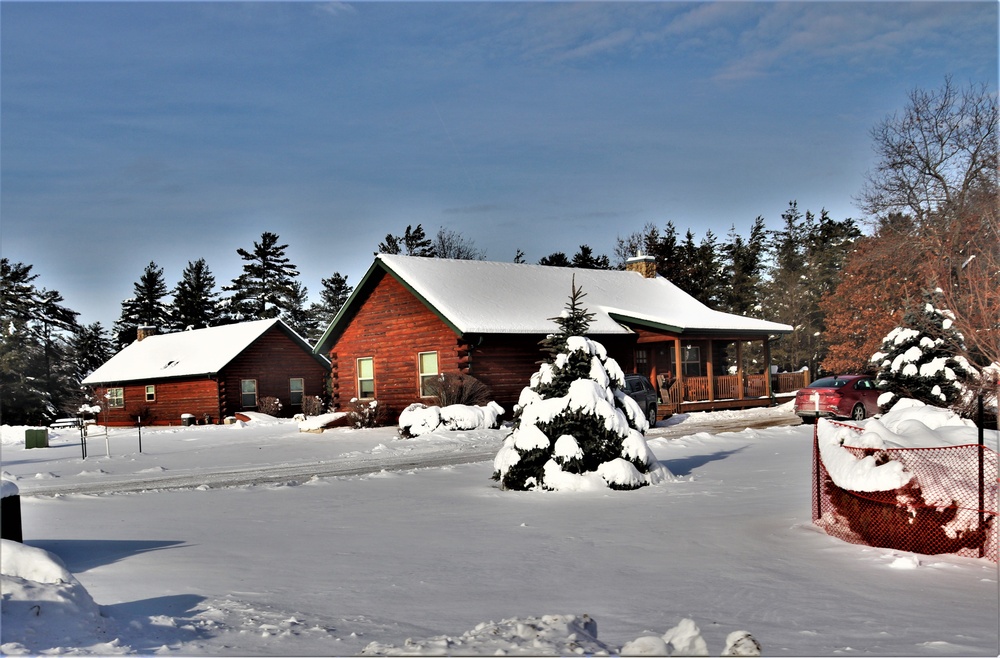 Cabins available year-round at Fort McCoy's Pine View Campground in Pine View Recreation Area