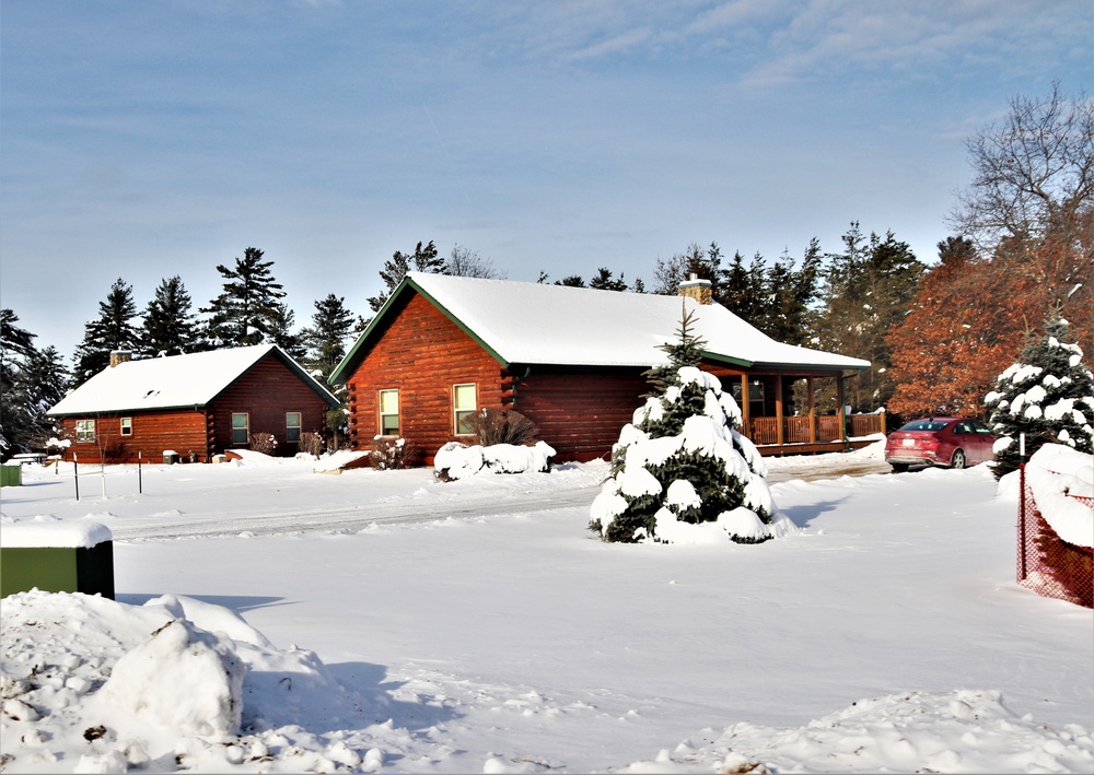 Cabins available year-round at Fort McCoy's Pine View Campground in Pine View Recreation Area