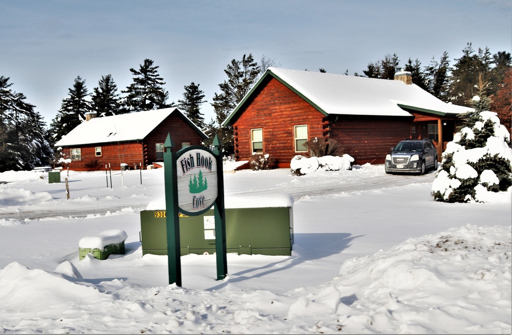 Cabins available year-round at Fort McCoy's Pine View Campground in Pine View Recreation Area