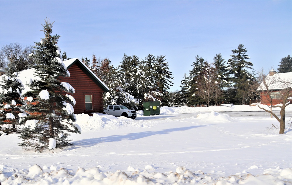 Cabins available year-round at Fort McCoy's Pine View Campground in Pine View Recreation Area