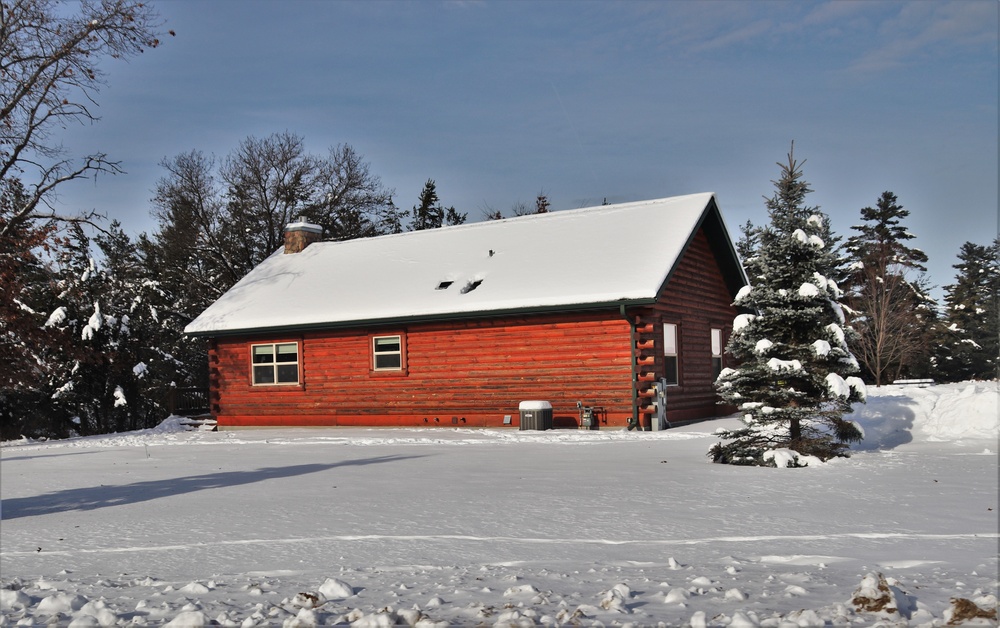 Cabins available year-round at Fort McCoy's Pine View Campground in Pine View Recreation Area