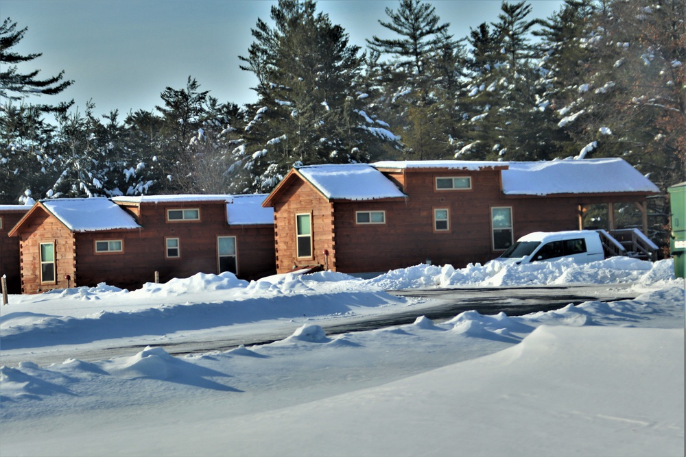 Cabins available year-round at Fort McCoy's Pine View Campground in Pine View Recreation Area