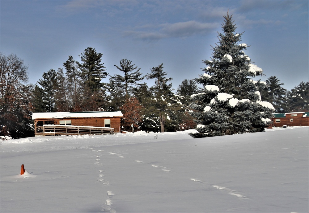 Cabins available year-round at Fort McCoy's Pine View Campground in Pine View Recreation Area