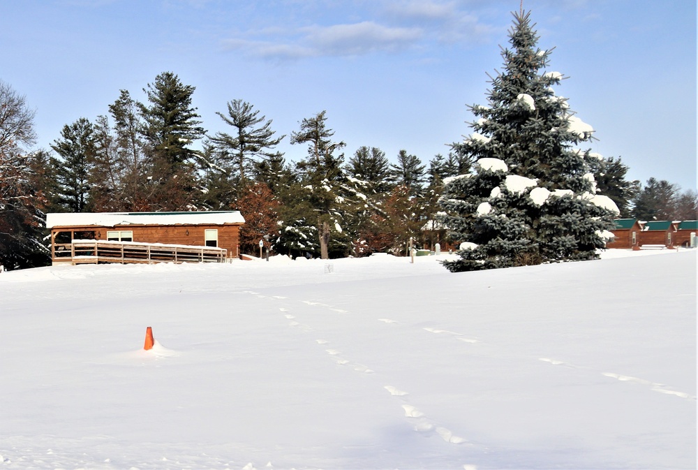 Cabins available year-round at Fort McCoy's Pine View Campground in Pine View Recreation Area