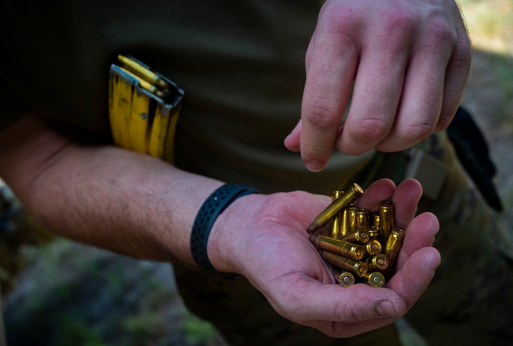 Perfecting the Craft: 421 CTS conducts Fieldcraft Hostile training to deployers