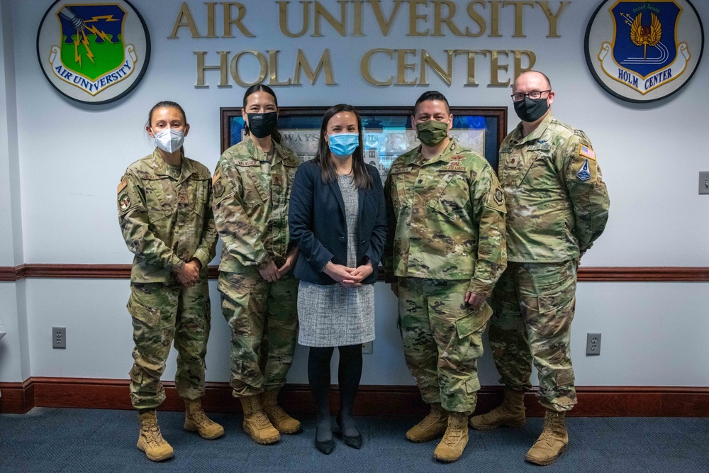 Under Secretary Gina Ortiz Jones visits Holm Center