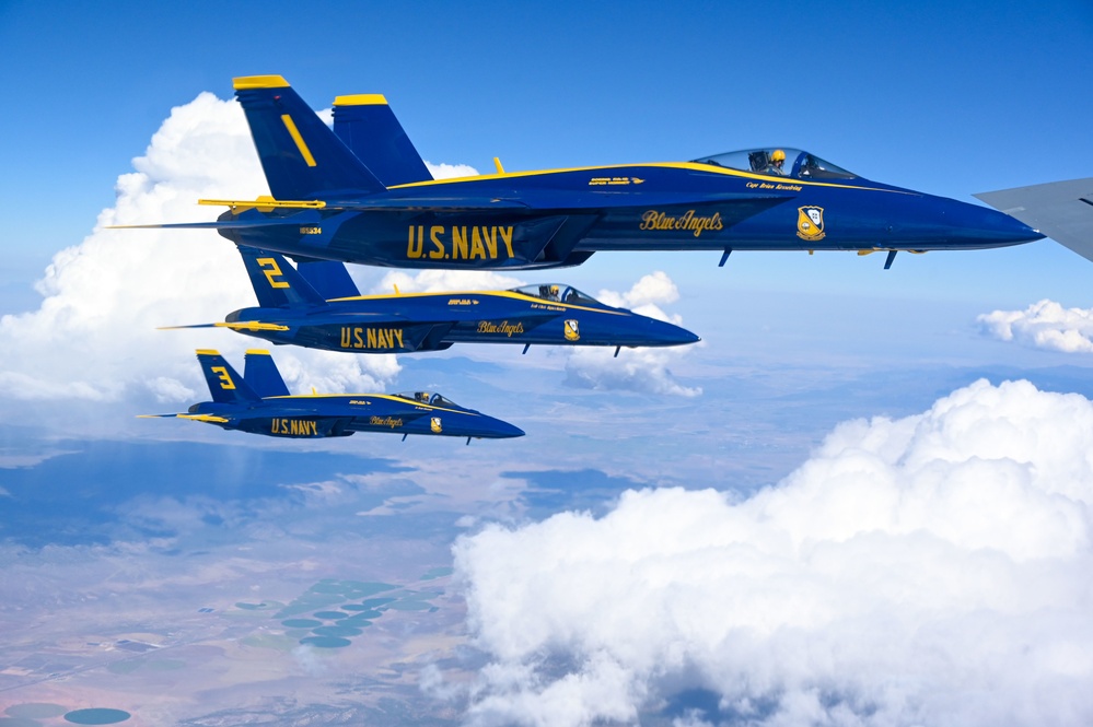 Okies keep the U.S. Navy Blue Angels flying high