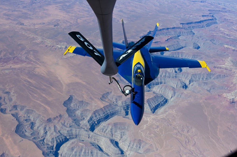 Okies keep the U.S. Navy Blue Angels flying high