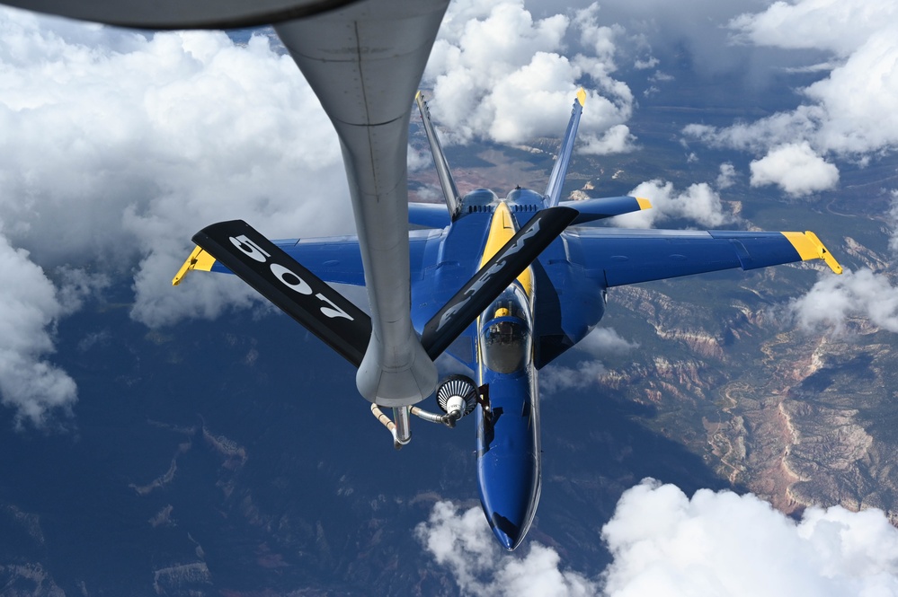 Okies keep the U.S. Navy Blue Angels flying high