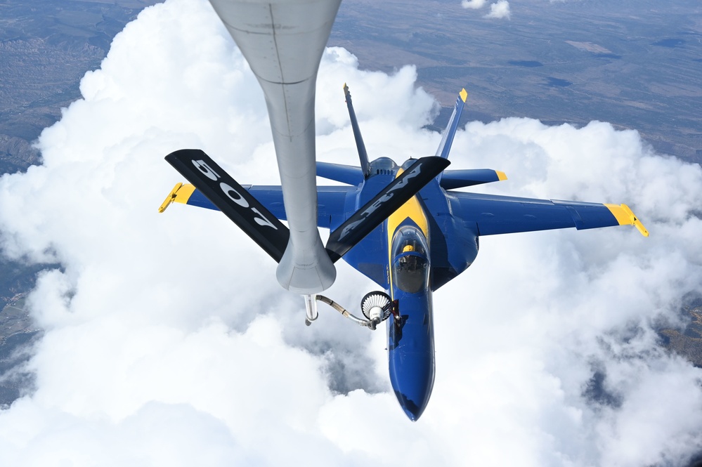 Okies keep the U.S. Navy Blue Angels flying high