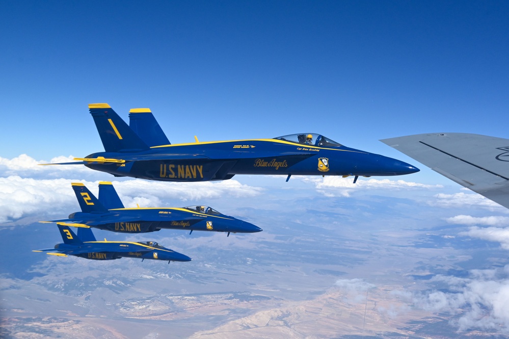 Okies keep the U.S. Navy Blue Angels flying high